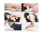 Multi-function Full Body Cervical Vertebra Massage Pain Relief Relaxation Tool-Black - Black