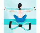 Resistance Bands Elastic Reusable Tear Resistant 8 Shape Latex Resistance Loop for Gym-Peppermint Green - Peppermint Green