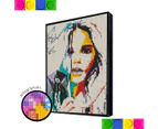 Diy Photobrick Mosaic Art - Lady B, Aleksandr Sereda 2x3 Boards