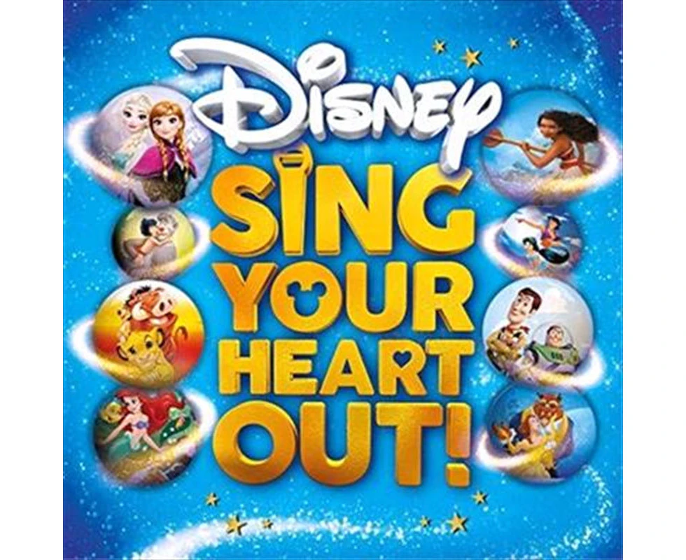 Various Disney Sing Your Heart Out Cd