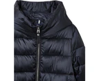 Joules Womens Langholm A Line Padded Hooded Coat - Navy