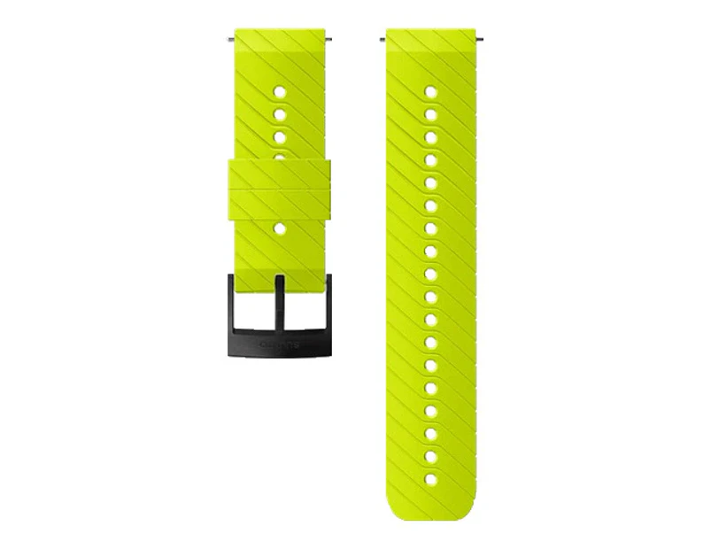 Suunto 24mm Athletic 3 Silicone Strap - Lime Steel M