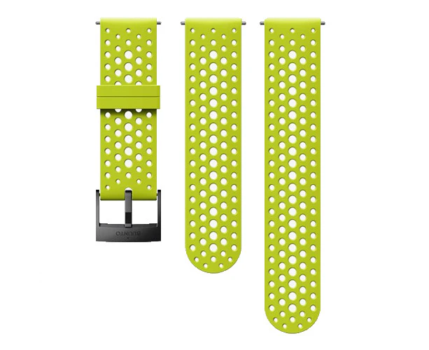 Suunto 24mm Athletic 1 Silicone Strap - Lime S+M