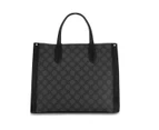 Nine West Candance Carryall Bag - Jet Black Logo