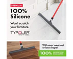 BrightTools Floor Squeegee Cleaning System, 2in1 Squeegee & Quick Mop