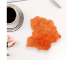 100Pcs 10cm Fluffy Plume Feather DIY Carnival Party Wedding Clothes Sewing Craft Orange