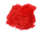 100Pcs 10cm Fluffy Plume Feather DIY Carnival Party Wedding Clothes Sewing Craft Pink