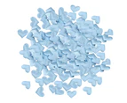 100x Wedding Decoration Throwing Heart Petals Table Valentine's Day Party Decor Blue