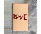 10Pcs Greeting Card with Envelop Hollow Out Design Kraft Paper Floral Letter Pattern Blessing Card for Valentine's Day D