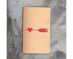 10Pcs Greeting Card with Envelop Hollow Out Design Kraft Paper Floral Letter Pattern Blessing Card for Valentine's Day F