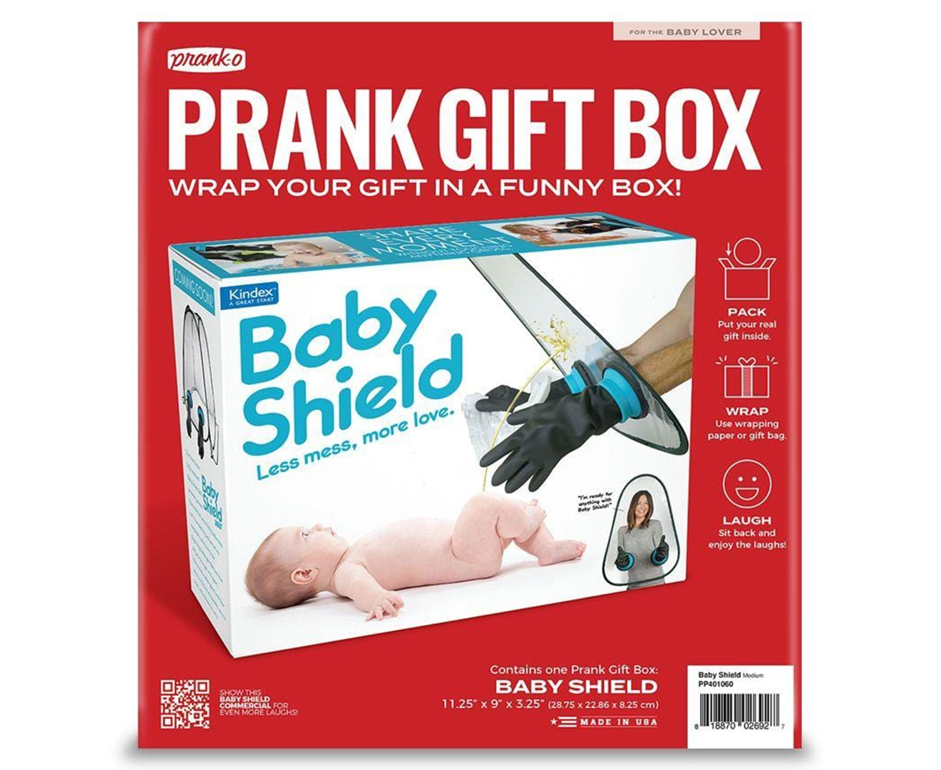 Prank-O Baby Shield Parent Protector Prank Gift Box
