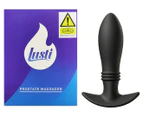 Lusti Prostate Massager w/ Remote Control - Black