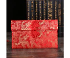 Brocade Tassel Chinese Style Lucky Money Bag Red Envelope Happy New Year Pocket 5#