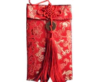 Brocade Tassel Chinese Style Lucky Money Bag Red Envelope Happy New Year Pocket 7#