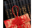 Brocade Tassel Chinese Style Lucky Money Bag Red Envelope Happy New Year Pocket 4#