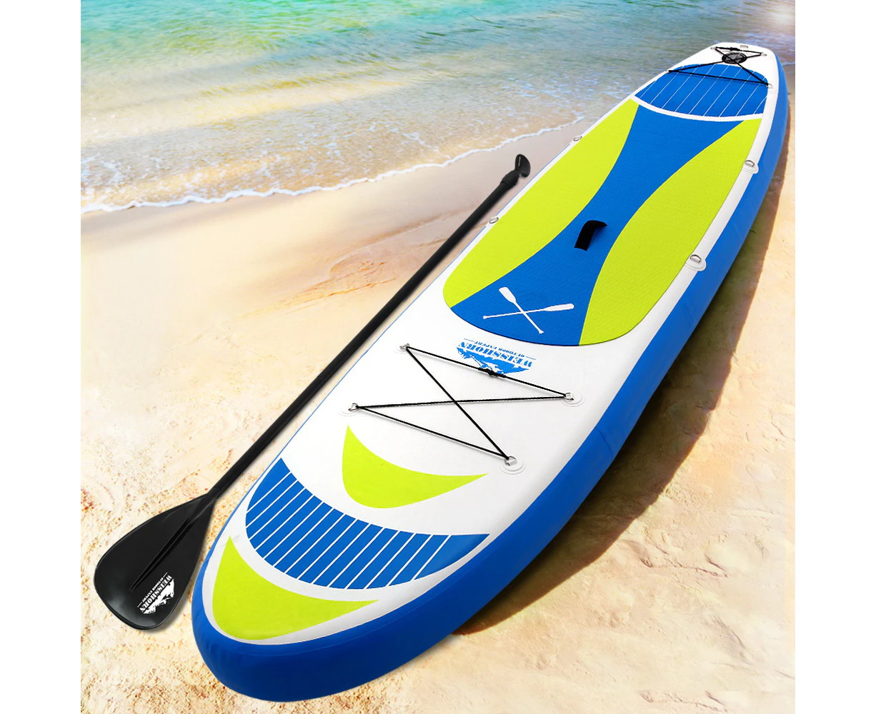 Weisshorn Stand Up Paddle Board 11ft Inflatable SUP Surfboard Paddleboard Kayak Surf Yellow