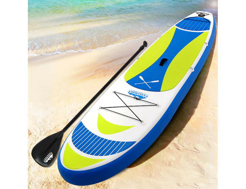 Weisshorn Stand Up Paddle Board 11ft Inflatable SUP Surfboard Paddleboard Kayak Surf Yellow