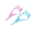 3in1 Mascara Shield Guard Eyelash Brush Curler Guide Applicator Comb Makeup Tool