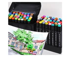 120 Colors Double Head Marker Pen Set Alcohol Based Markers For Manga Drawing