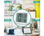 Digital Thermo Hygrometer, Large Indoor LCD Thermometer,  ℃/℉ Switch