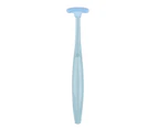 Tartar Removal Tool Obvious Effect Comfortable Durable Silicone Oral Care Mouth Scraper for Home-Blue