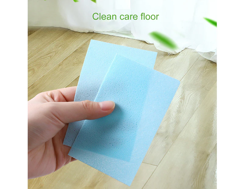 30Pcs/Bag Floor Cleaning Slice Anti-stains Disposable Active Agent Tile Concentrated Cleaner Paper for Bedroom - 1#