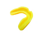 Silicone Sports Teeth Braces Mouth Guard Protector for Boxing Karate Muay Thai-Yellow