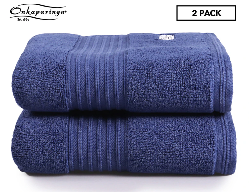 Onkaparinga Ultimate Plush Bath Mat 2-Pack - Midnight