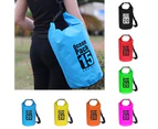 5/10/15/20/30L Outdoor Lightweight Swimming Waterproof Camping Rafting Dry Bag-Green 2L