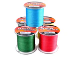300M 6LB-100LB PE Weave 4 Strands Braided Outdoor Sea Fishing Line Rope Tool-Grey 7