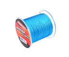 300M 6LB-100LB PE Weave 4 Strands Braided Outdoor Sea Fishing Line Rope Tool-Blue 2