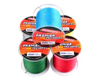 300M 6LB-100LB PE Weave 4 Strands Braided Outdoor Sea Fishing Line Rope Tool-Grey 1