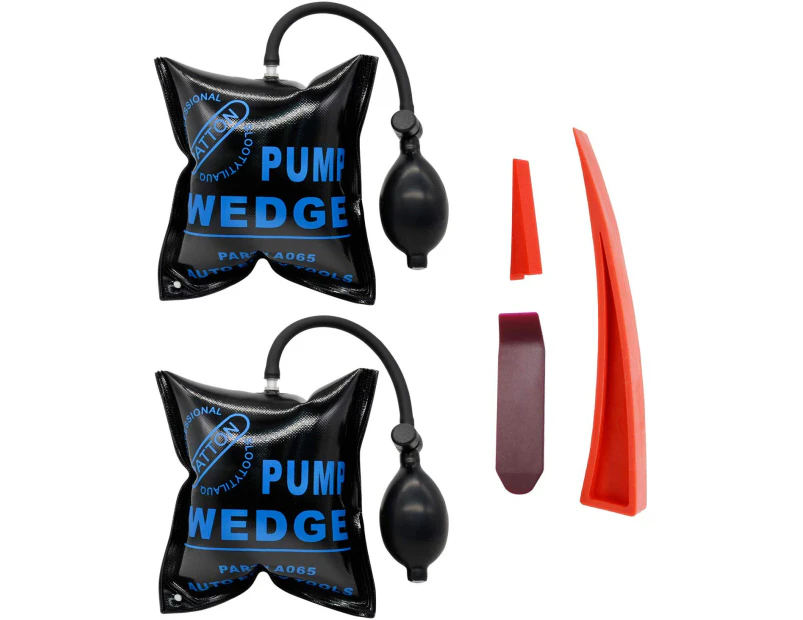 Car Air Wedge Pump,2 PCS Air Wedge Bag Leveling Kit and Alignment