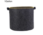 Grow Bag Ventilation Long Lasting Oxidation Resistance Breathable Plant Growing Container for Balconies-Grey - Grey
