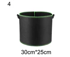 Non-woven Fabric Planting Bag Handle Round Flower Pot Container Gardening Tool