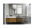 Cefito Bathroom Mirror Cabinet 750x720mm White