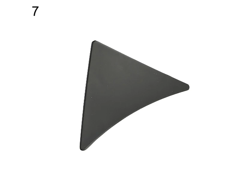 Solid Color Matte Triangle Hair Clip Claw Women Girl Ponytail Hairpin Headwear-7#