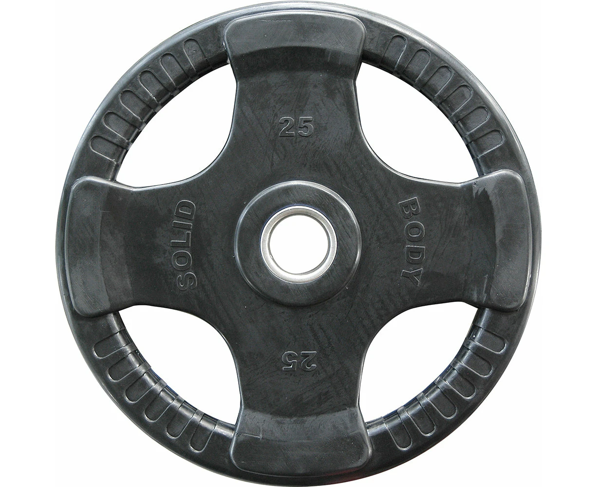 Body-Solid Rubber Grip Olympic Weight Plate - 25 Kg