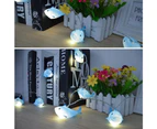 1.5M 10 LED Shark String Lights Battery Operated LED Fairy Fantastic Lights for Bedroom