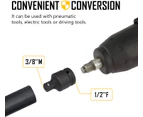 Oweite 8pcs Impact Adapter and Reducer Set SAE Socket Adapter Sizes Impact Driver Wrench Conversion Kit Socket Reducer Locking 1/4" 3/8" 1/2" 3/4"