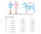 Cute Pet Clothes Soft Puppy Kitten Pet Coats For Small Medium Dogs Cats Warm Winter Dog Cat Jacket Clothing Chihuahua XS-2XL - Blue