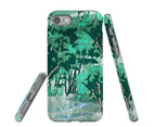 For iPhone SE 5G (2022)/SE (2020)/8/7 Case Tough Protective Cover Green Nature