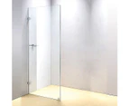 800 x 2000mm Frameless 10mm Safety Glass Shower Screen