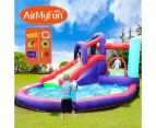 AirMyFun Inflatable Bounce House Water Slide Outdoor Jumping Castle Kids Toy