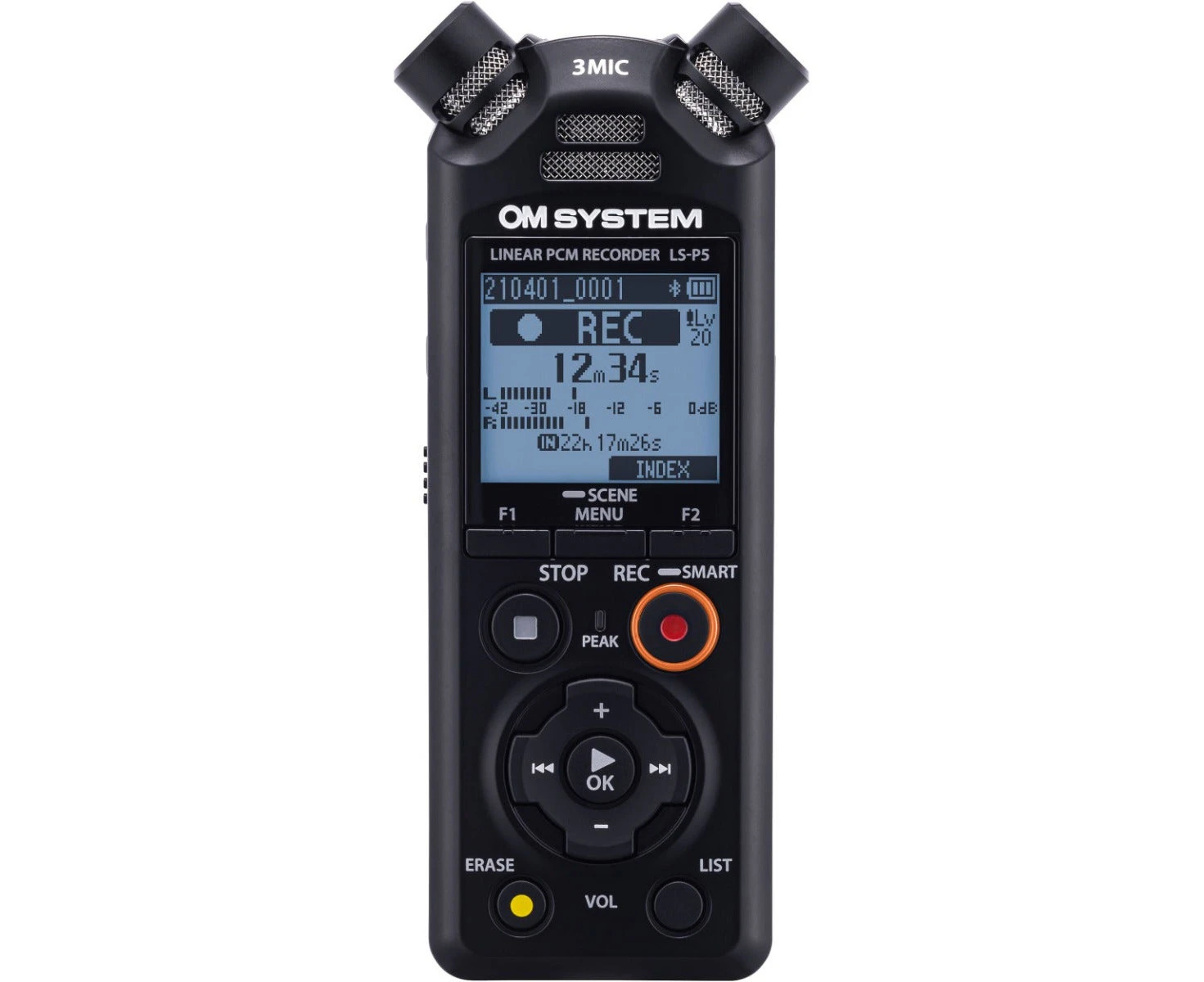 OM System LS-P5 Linear PCM Recorder