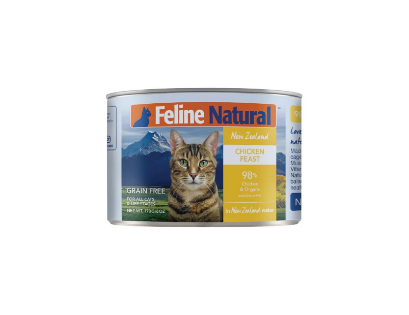 Feline Natural Chicken Feast Wet Cat Food 12x170g