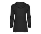 Trespass Womens Marathon Hooded Full Zip Fleece Jacket (Black) - TP130