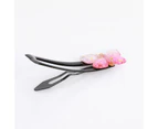 Hair Clip Gradient Decorative Bronzing Women Baby Girl Butterfly Barrette Hairpin Ornaments for Party-E
