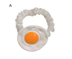 Hair Clip Creative Shape Super Soft 5 Styles Poached Egg Shape BB Clip Hairpin Decor for Daily Wear-1#