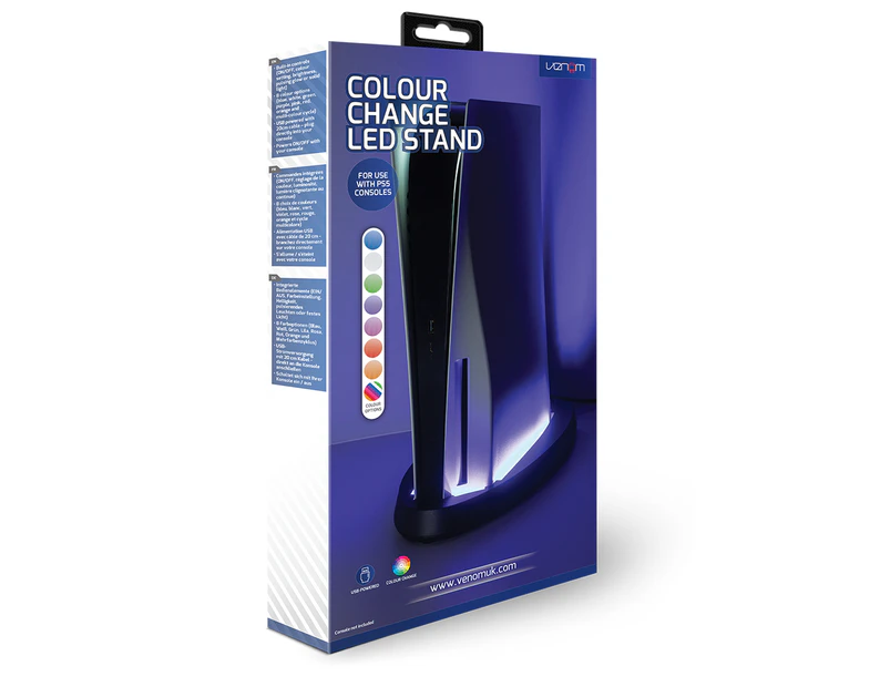 Venom Gaming Colour Change LED Stand for PS5